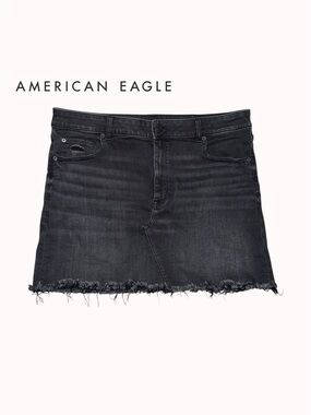 American Eagle denim mini skirt